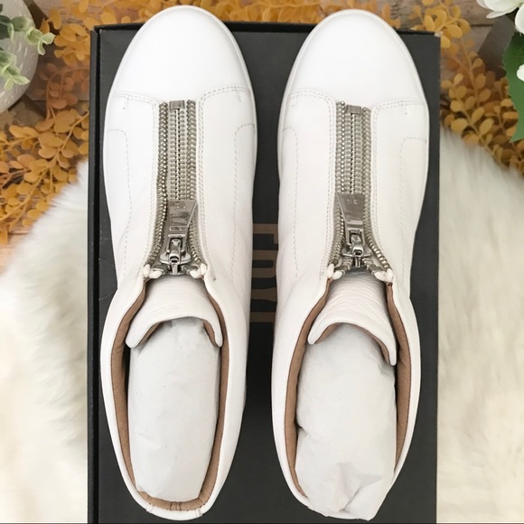 NEW Frye Lena Zip High Italian Leather Sneaker - Picture 12 of 16